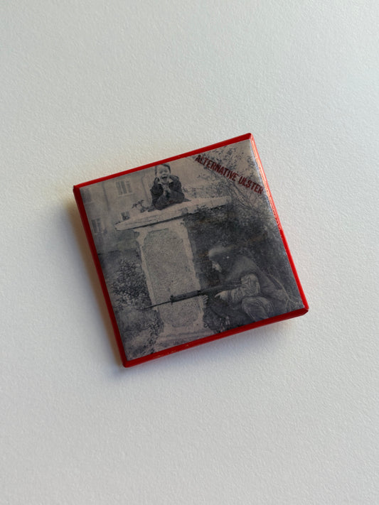 Ex Politician Button Stiff Little Fingers 2”