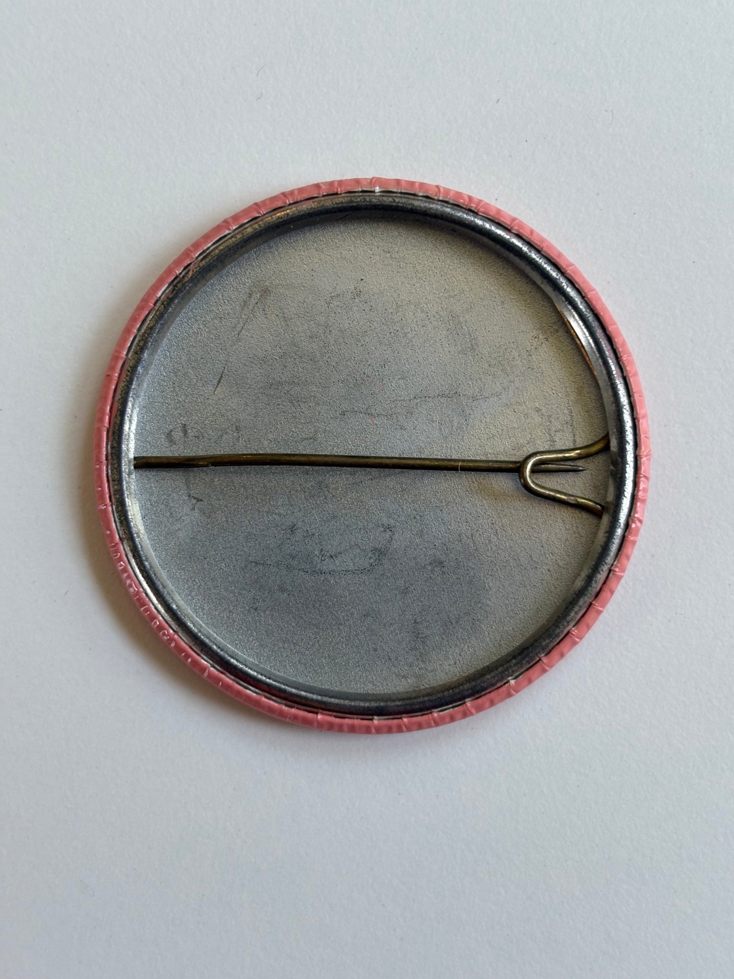 Ex Politician Button Throbbing Gristle 2.25”