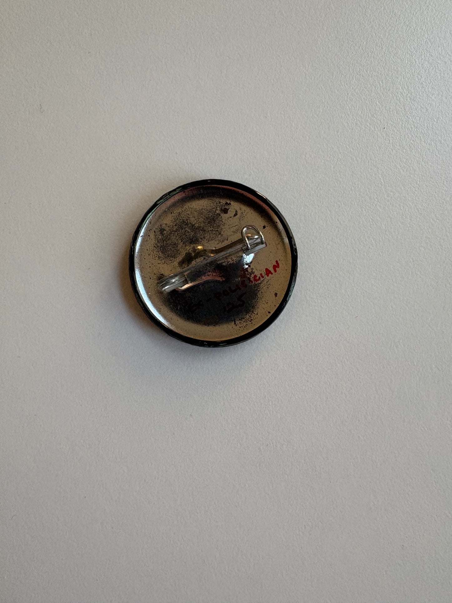 Ex Politician Button Isolation Ward 1.25”