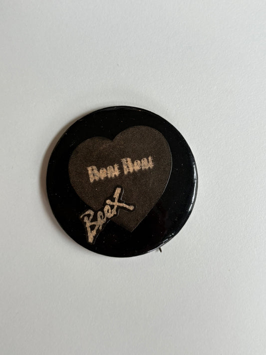 Ex Politician Button Beex 1.75”