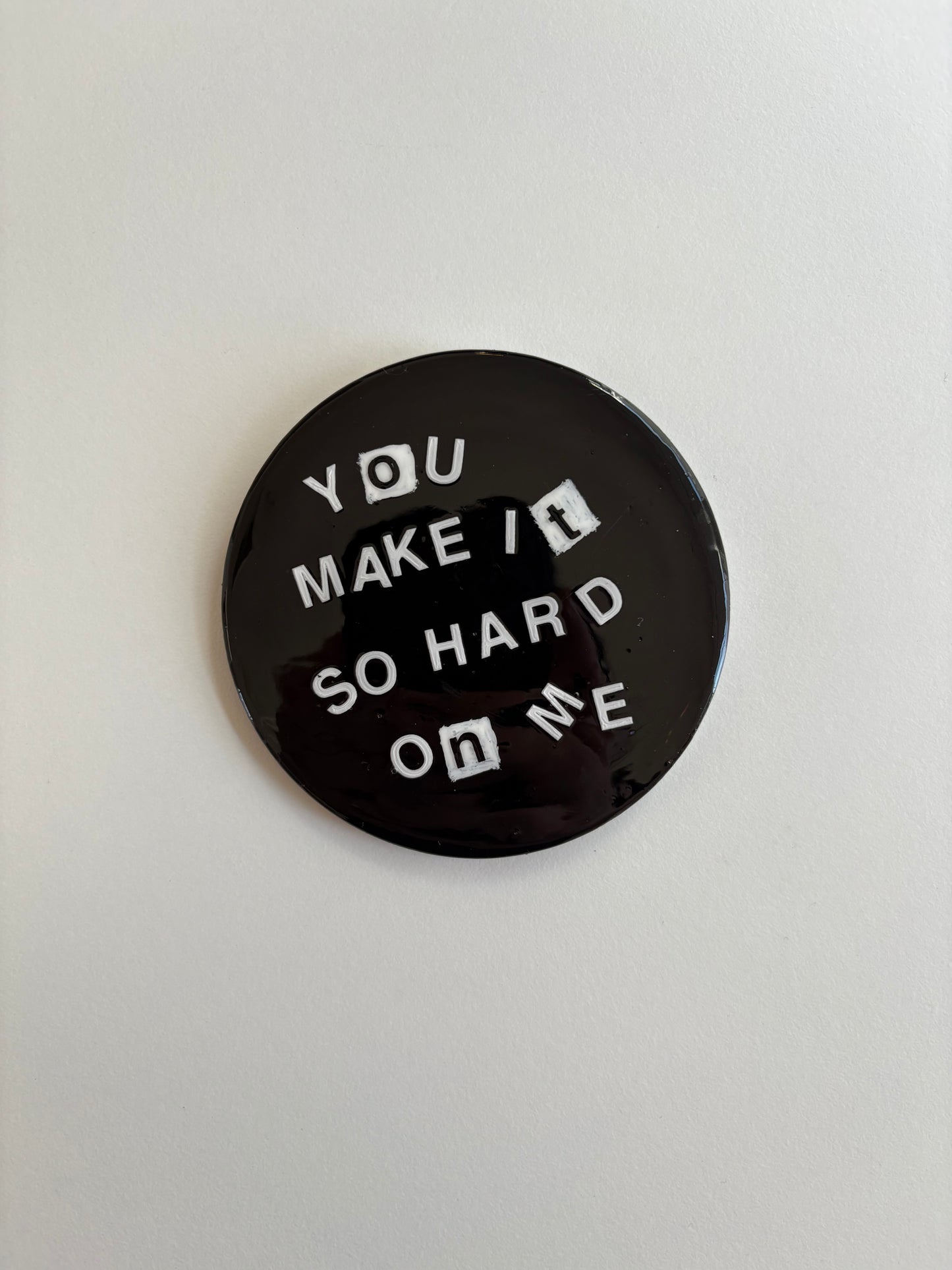 Ex Politician Button Protagonists 3”