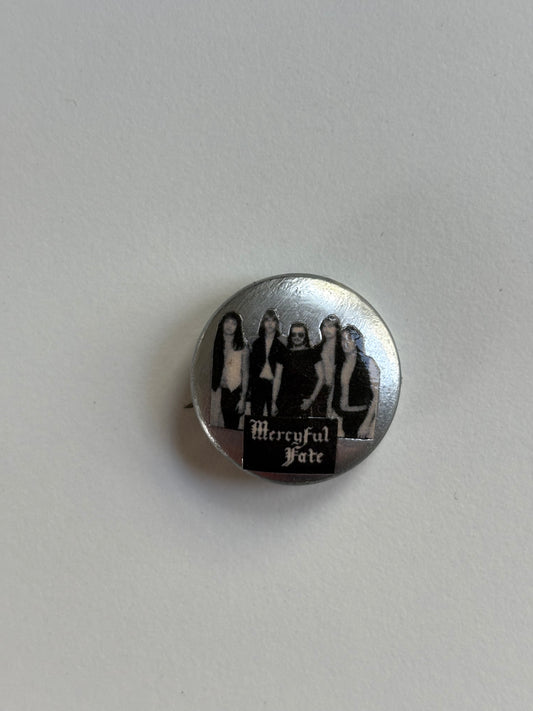 Ex Politician Button Mercyful Fate 1”