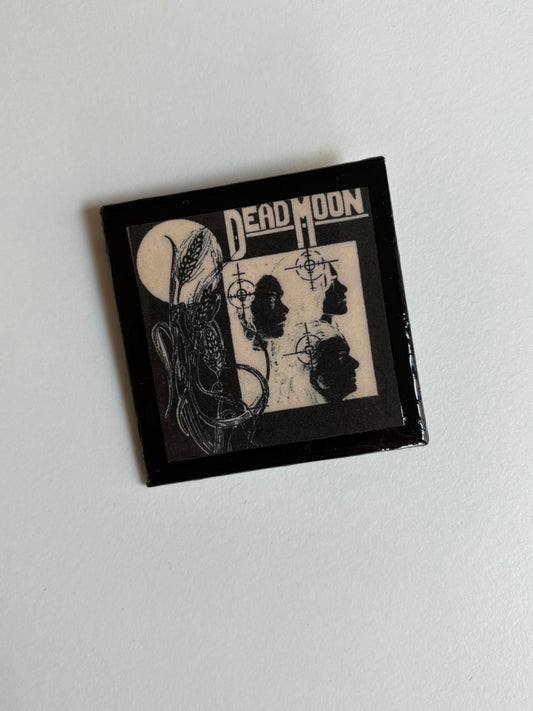 Ex Politician Button Dead Moon 2.25”