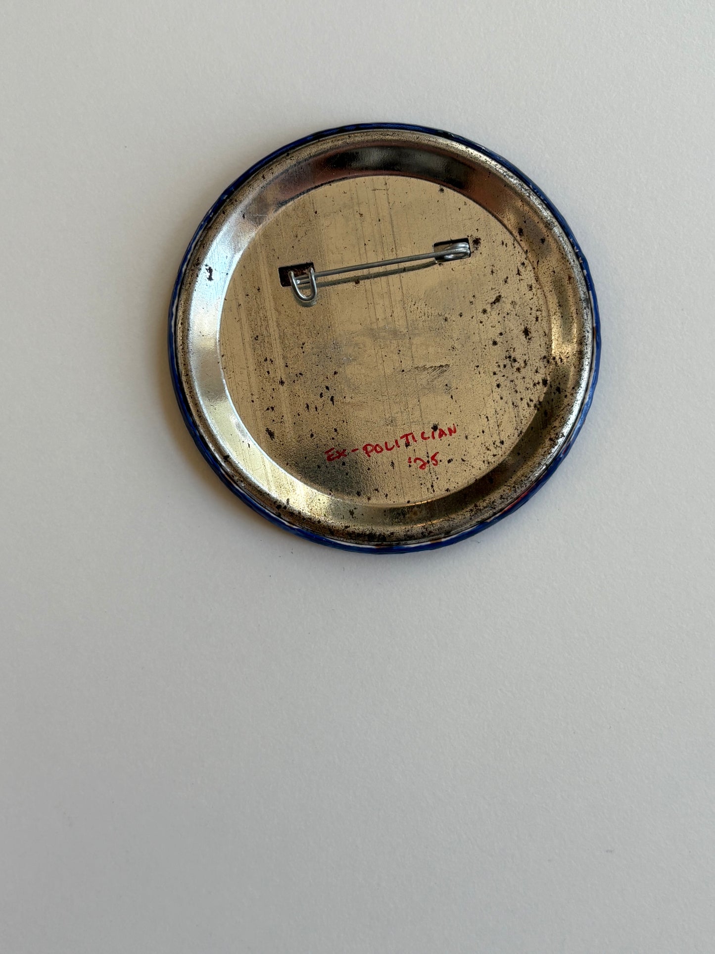 Ex Politician Button The Thing From the Crypt 3”