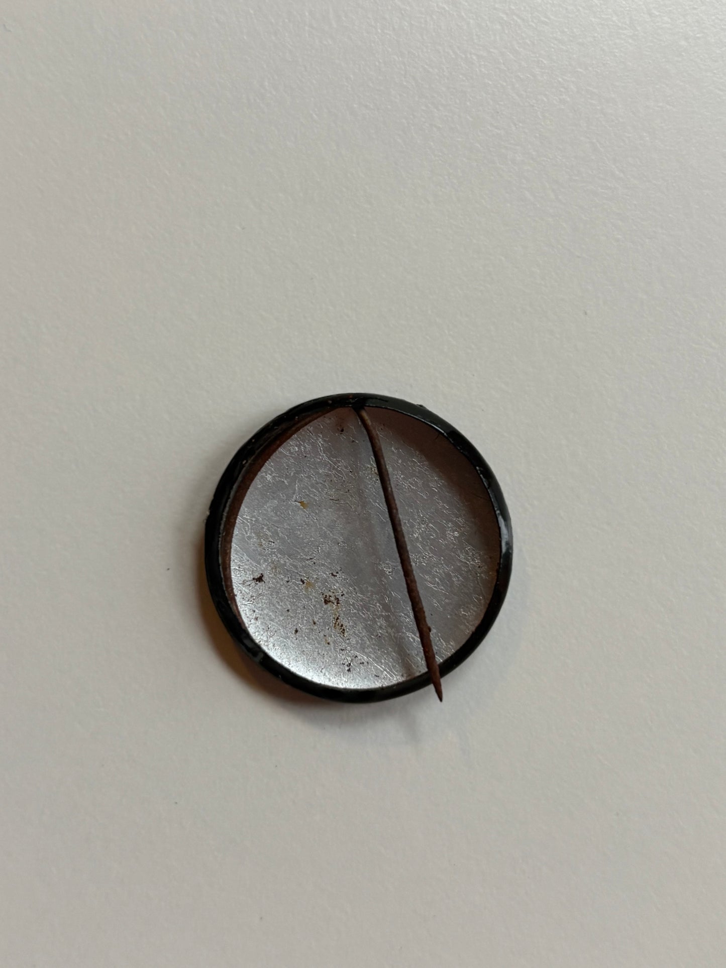 Ex Politician Button Tetsuo 1989 1.25”