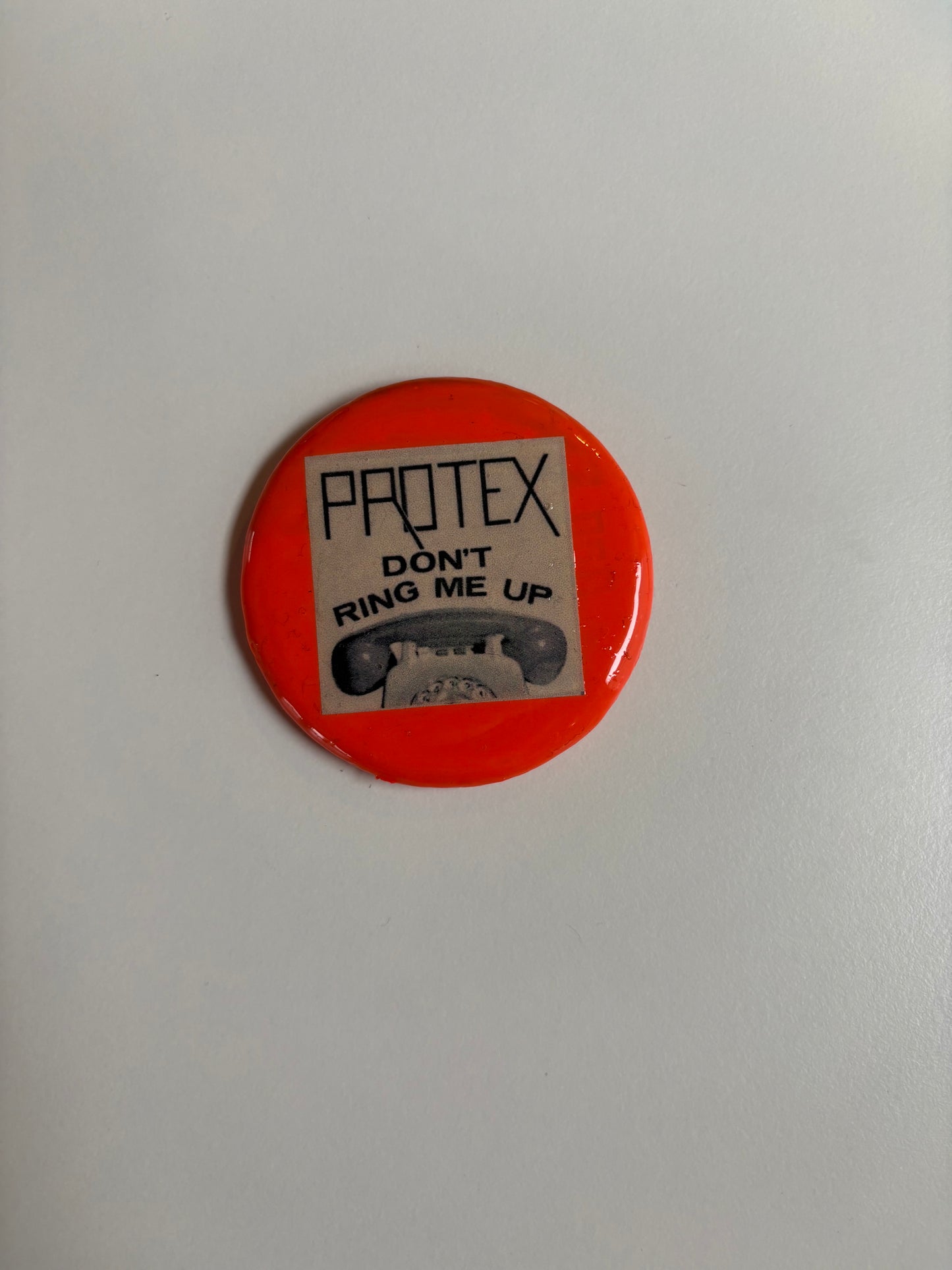 Ex Politician Button Protex 2”