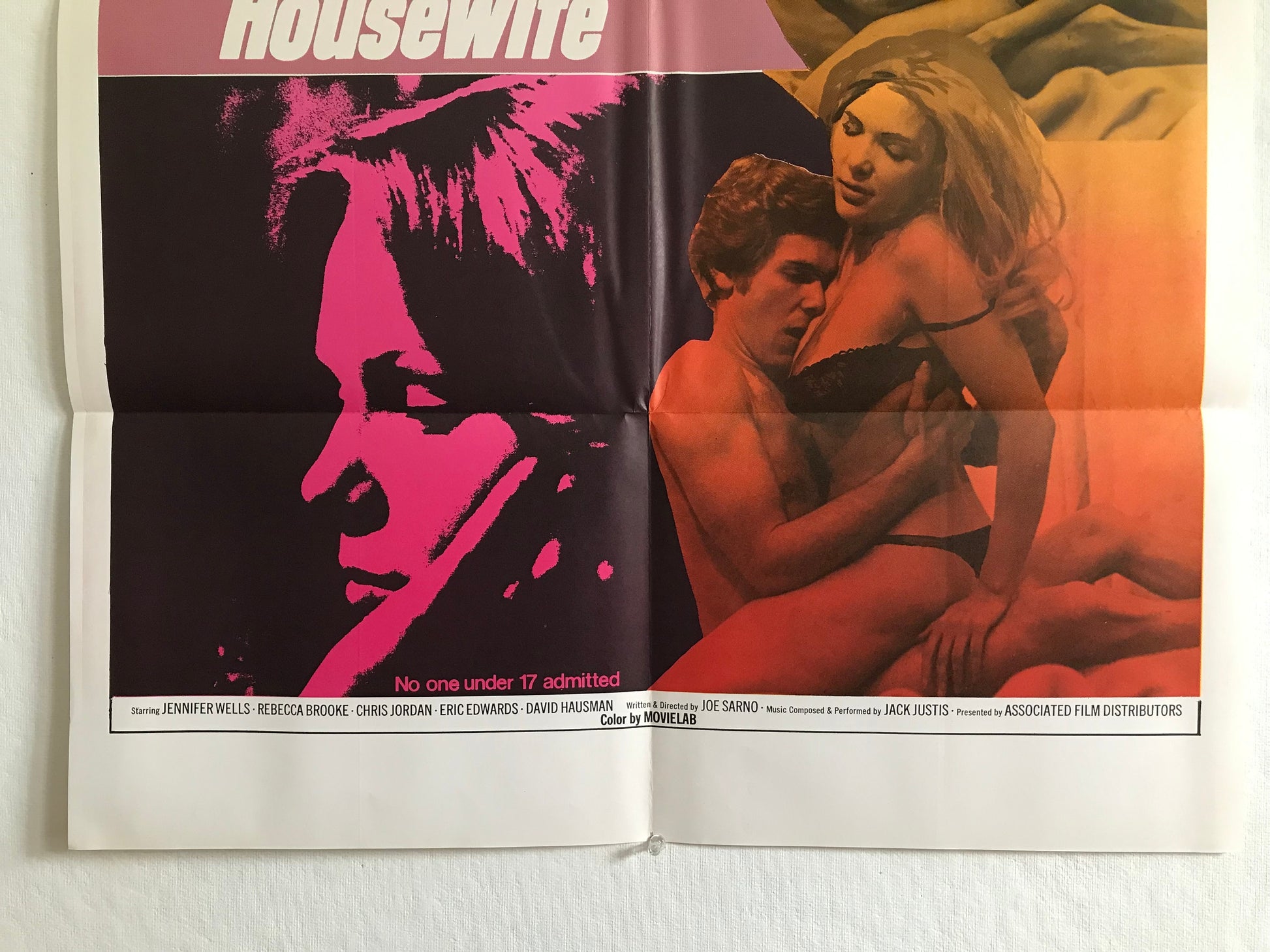 1974 ADULT “Confessions of A Young American Housewife” Poster