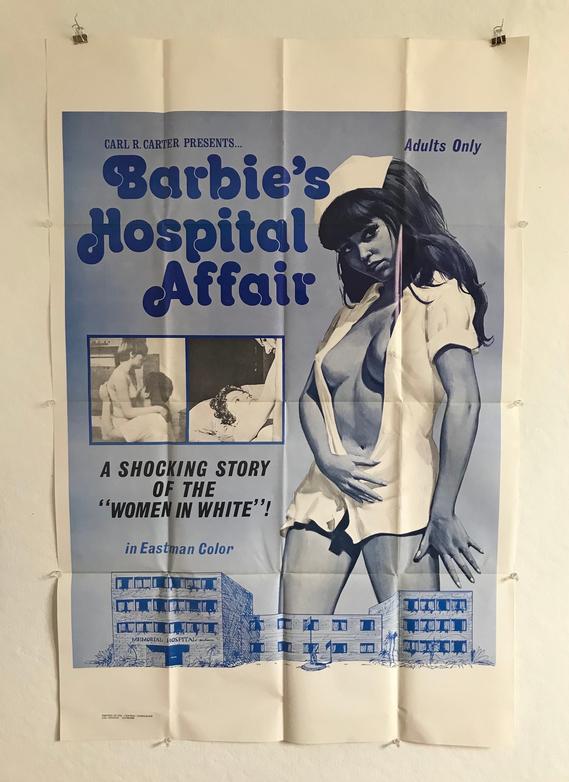 1970 ADULT “Barbie’s Hospital Affair” Poster