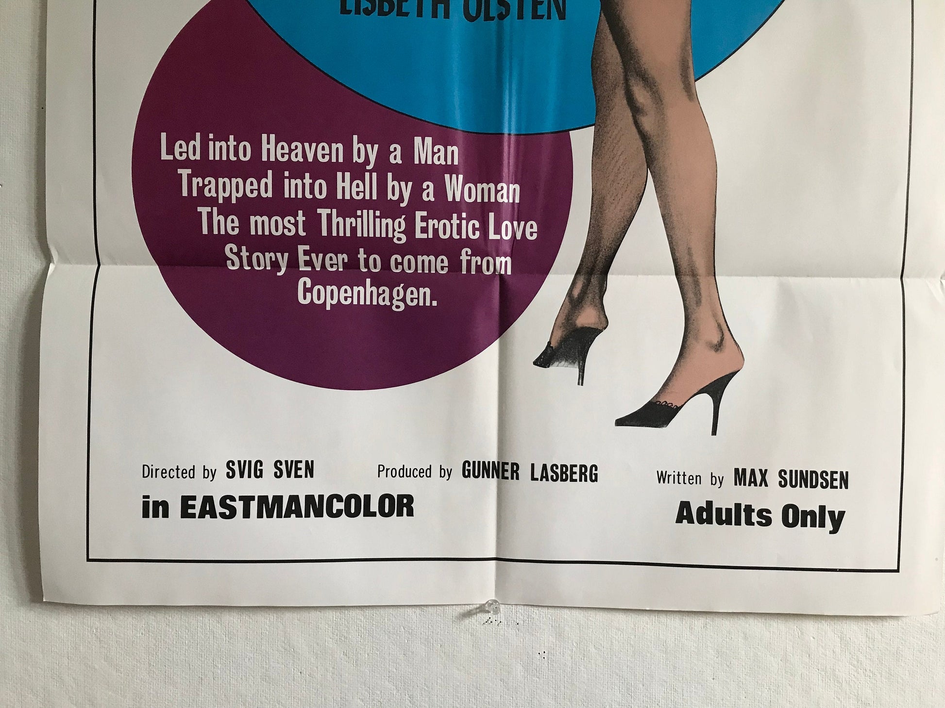 1973 ADULT “The Blue Balloon” Poster