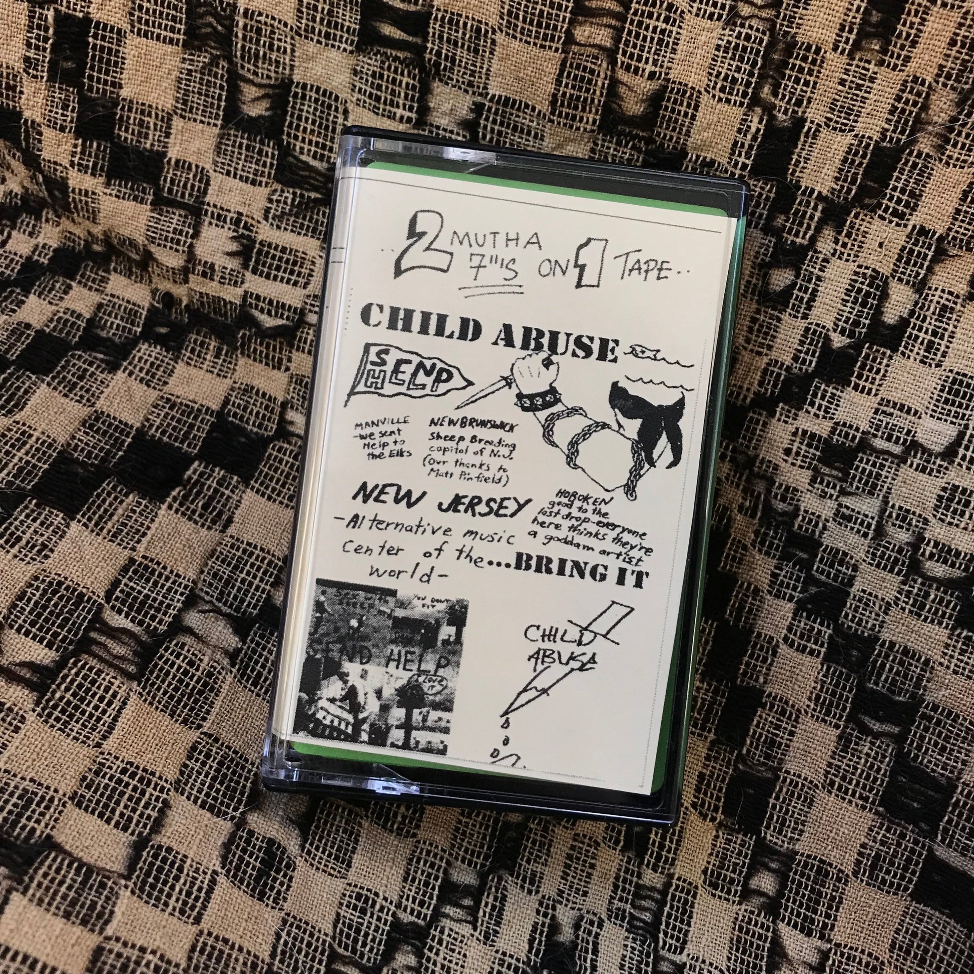 Child Abuse/Send Help New Jersey Punk Tape