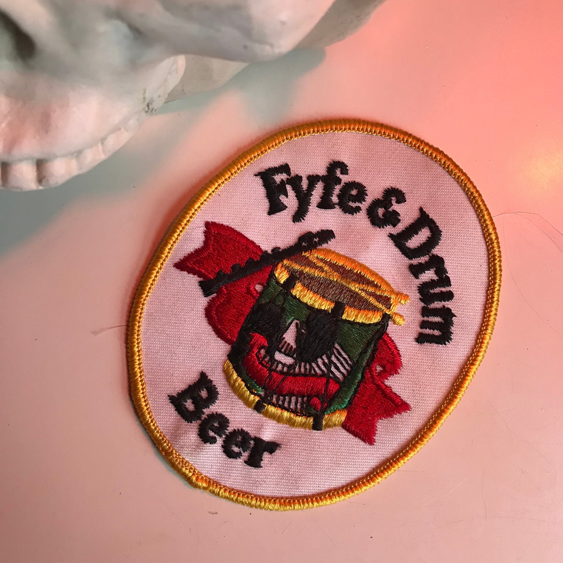 1970’s Genesee Fyfe & Drum Beer Patch