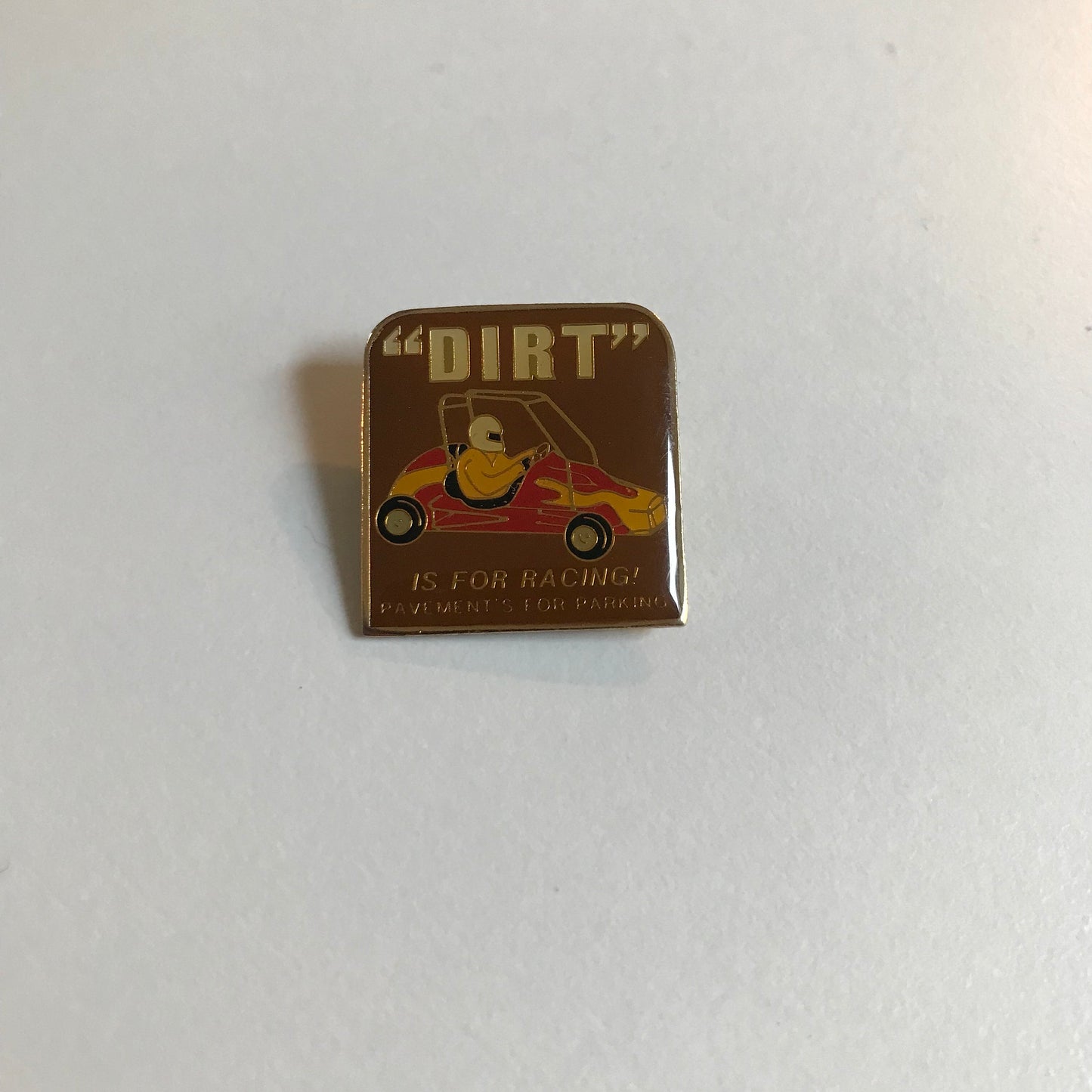 1980’s Enamel Go-Kart Pins