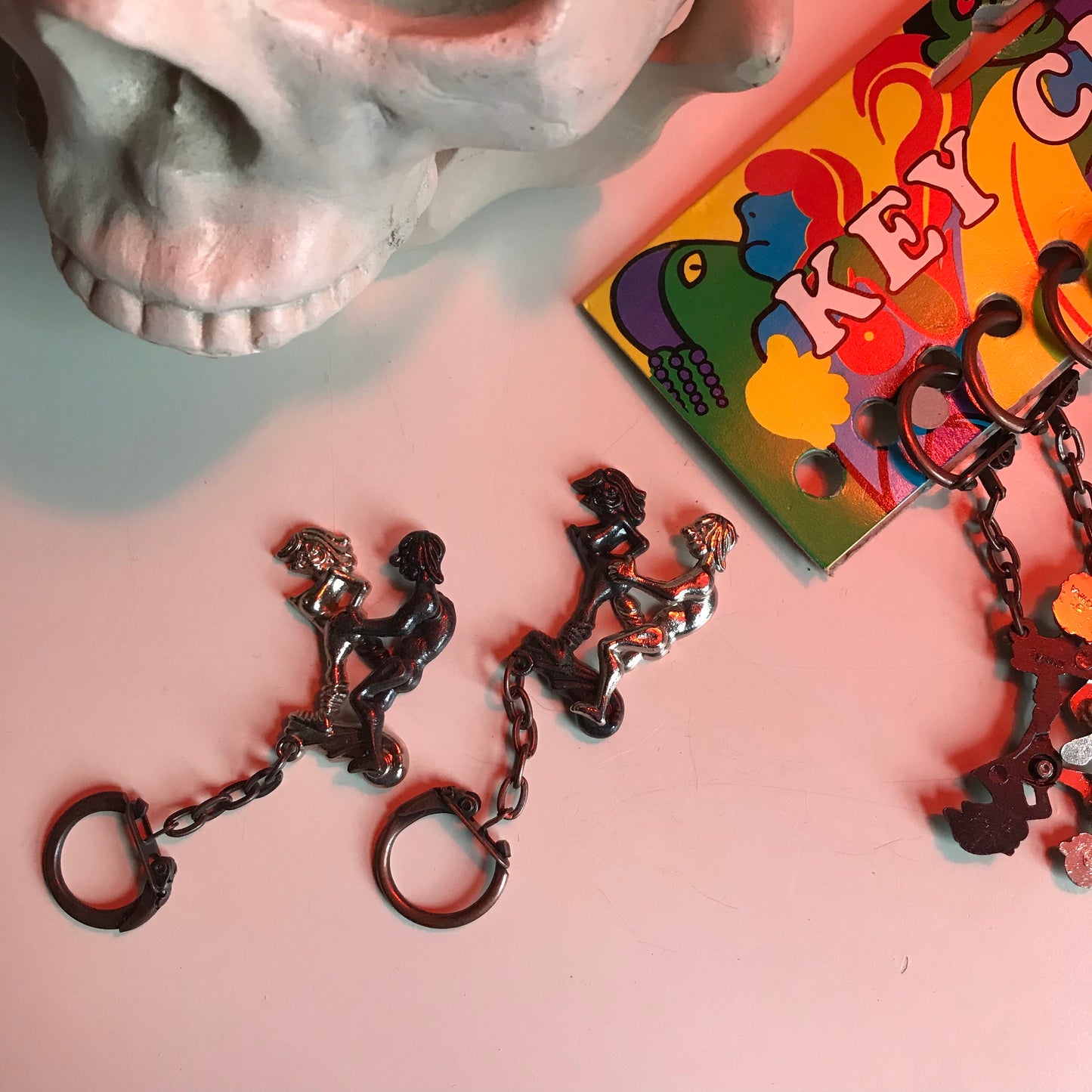 1970’s Articulated Erotic Keychains