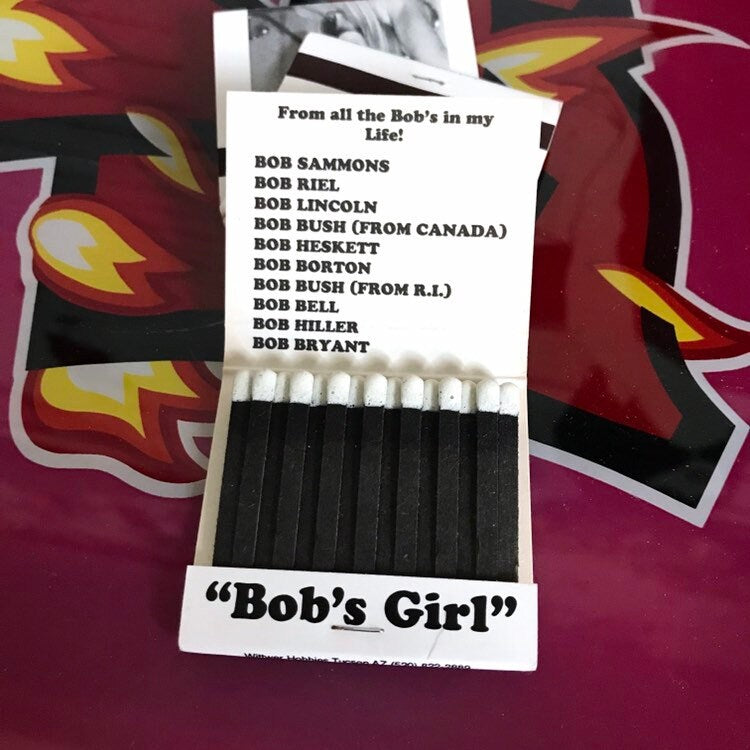 Bob’s Girl Matchbooks