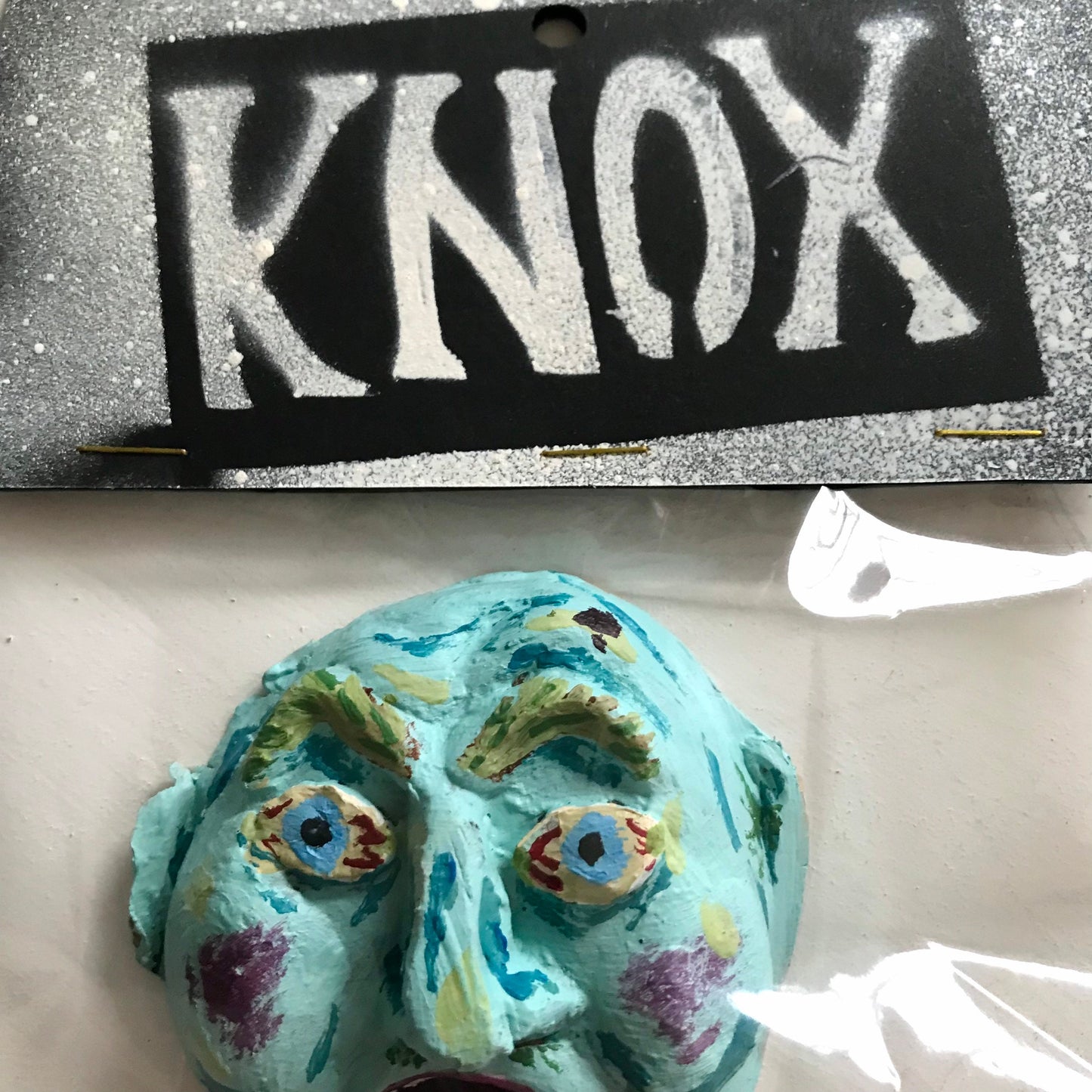 Blue Latex Mini Mask by KNOX